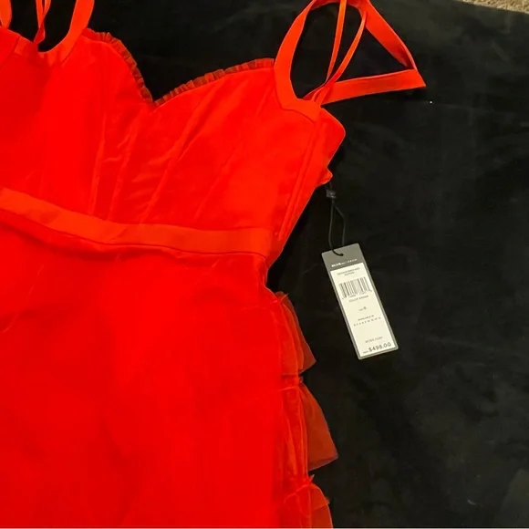 BCBG Tull gown - Picture 2 of 3